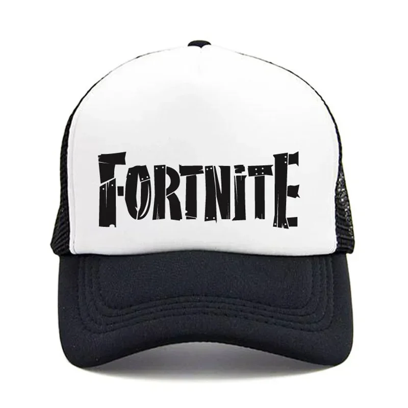 Fortnite Baseball Caps Game Peripheral Man Hats Summer Breathable Mesh Fashion Cap Anime Figure Hats Unisex Streetwear