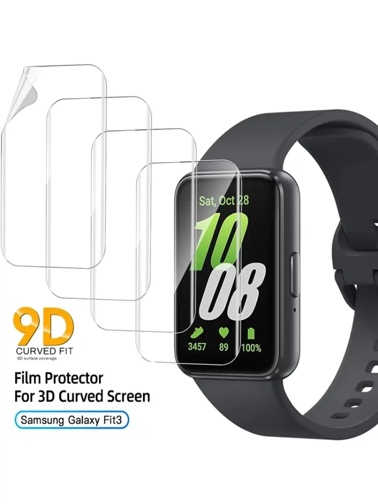Weiche Hydrogel-Folie für Samsung Galaxy Fit 3, kratzfester Displayschutz für Galaxy Fit3, Schutzfolien, keine Glas-Uhrenabdeckung
