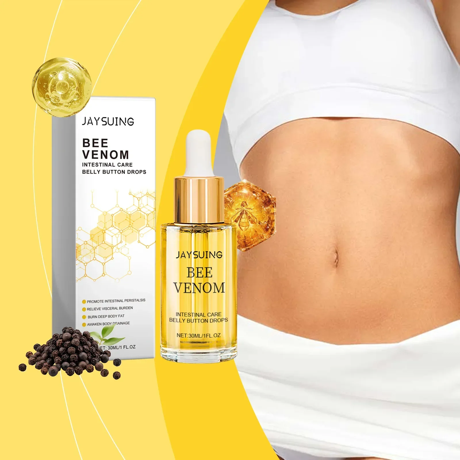 

Fat Burning Body Serum Nourishing Moisturizing Tighten Firming Shaping Abdomen Buttocks Weight Loss Drops Belly Slimming Essence