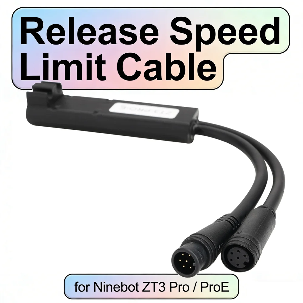 

Speed Limit Unlock Cable for Ninebot ZT3 Pro/Pro E Max 35km/h Release Speed Limit Cable Quick Release Electric Scooter Accessory