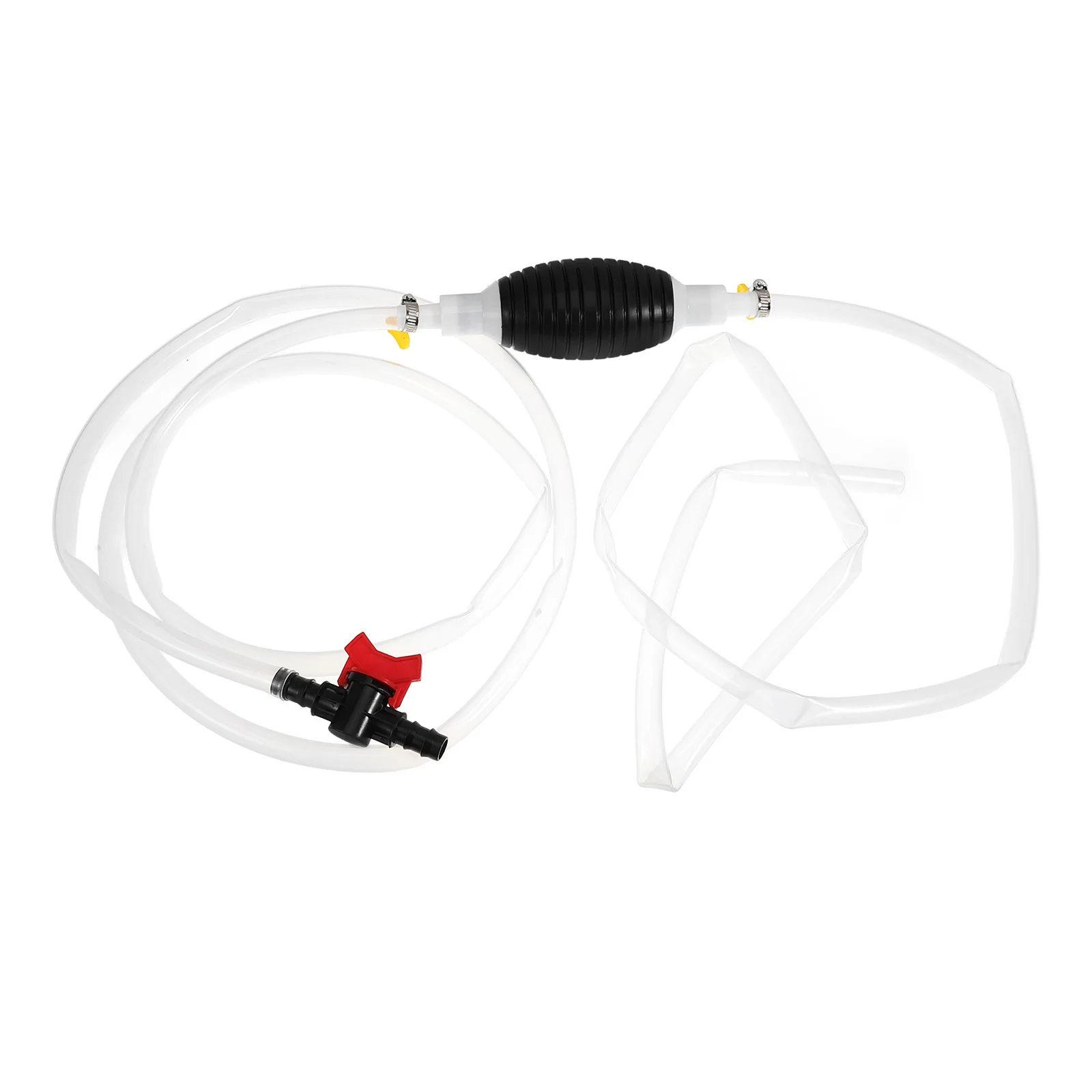 

1Set Siphon Pump Hand Fuel Pump Multifunctional Manual Oil Tube Valve Control for Car Fish Tank Water Siphon Fuel Transfer