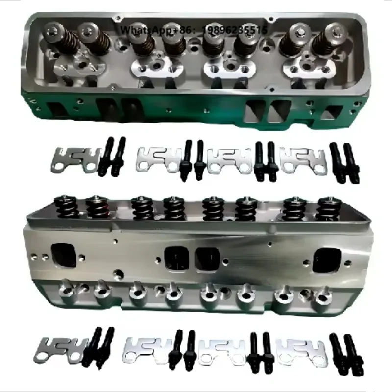 350 GM350 Aluminum Complete Cylinder Heads Including Guide Plate Bolts