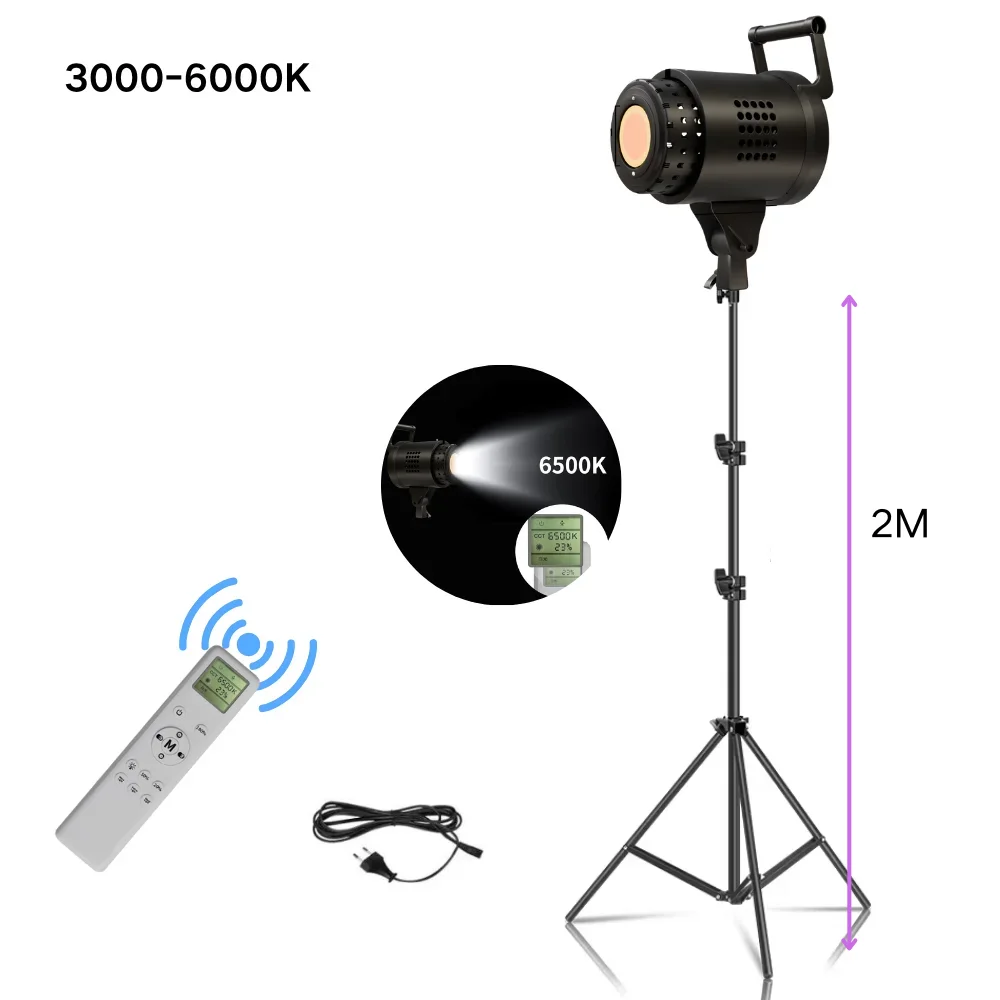 135W and 2m Tripod