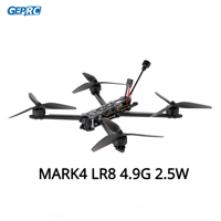 MARK4 LR8 4.9G 2.5W FPV 8inch EM2810 KV1280 GEP-BLS60A-4IN1 ESC Quadcopter LongRange Freestyle RC Drone Rc Airplane