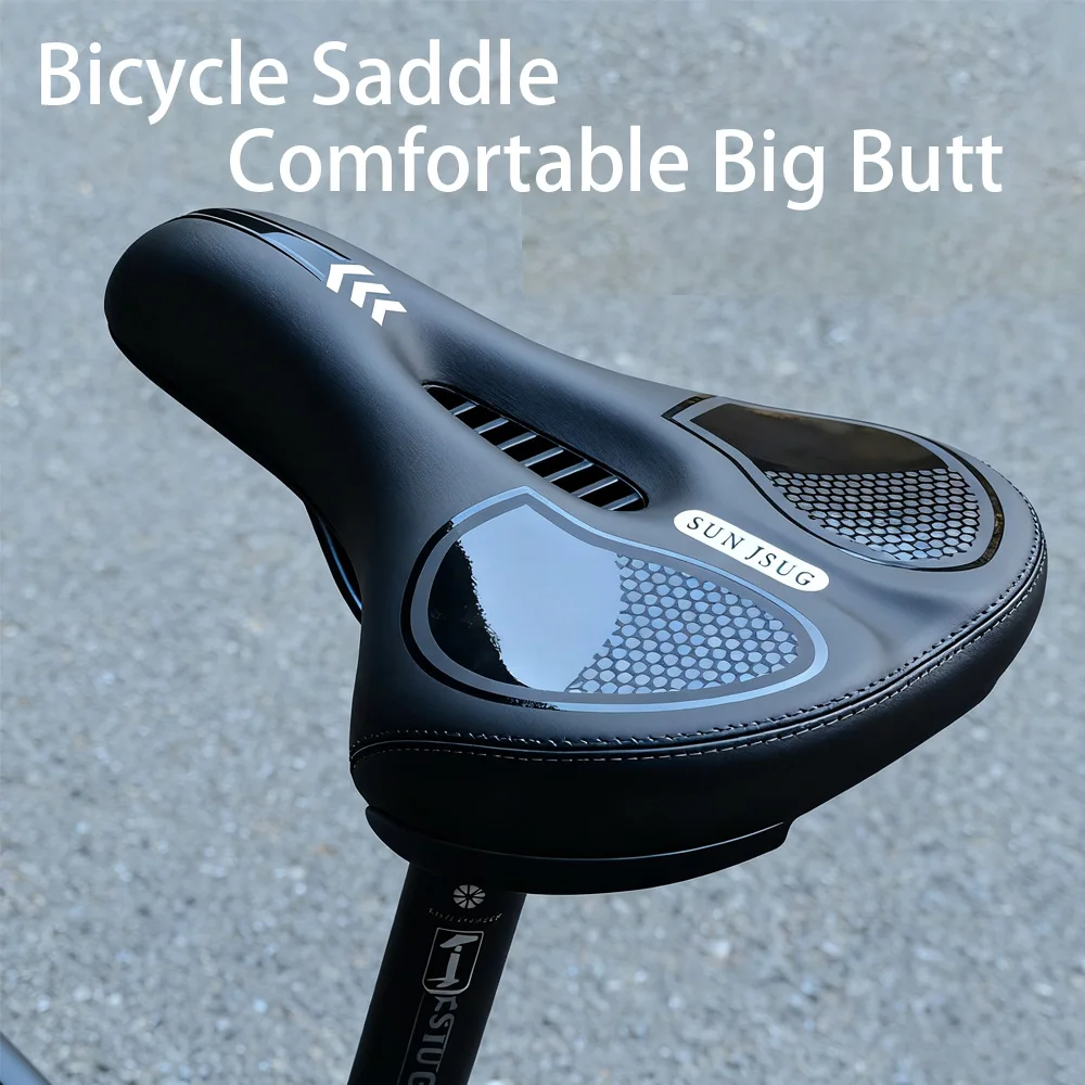 

Универсальное сиденье для горного велосипеда, толстое, мягкое, дышащее, амортизирующее, в стиле мяча, велосипедное седло MTB, удобное, прочное, противоударное