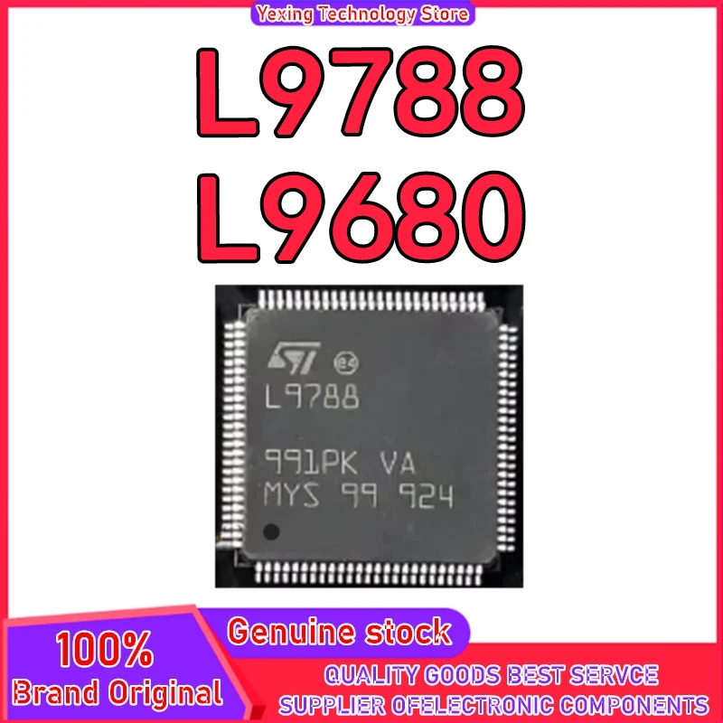 

L9788 L9680 L9680CCP L9788TR LQFP100 микросхема 100% новый оригинал на складе