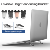 Laptop Stand for MacBook Air Pro 16 15 14 13 12 Notebook Desk Alloy Holder Foldable Base Desktop Computer Holder Support Mount