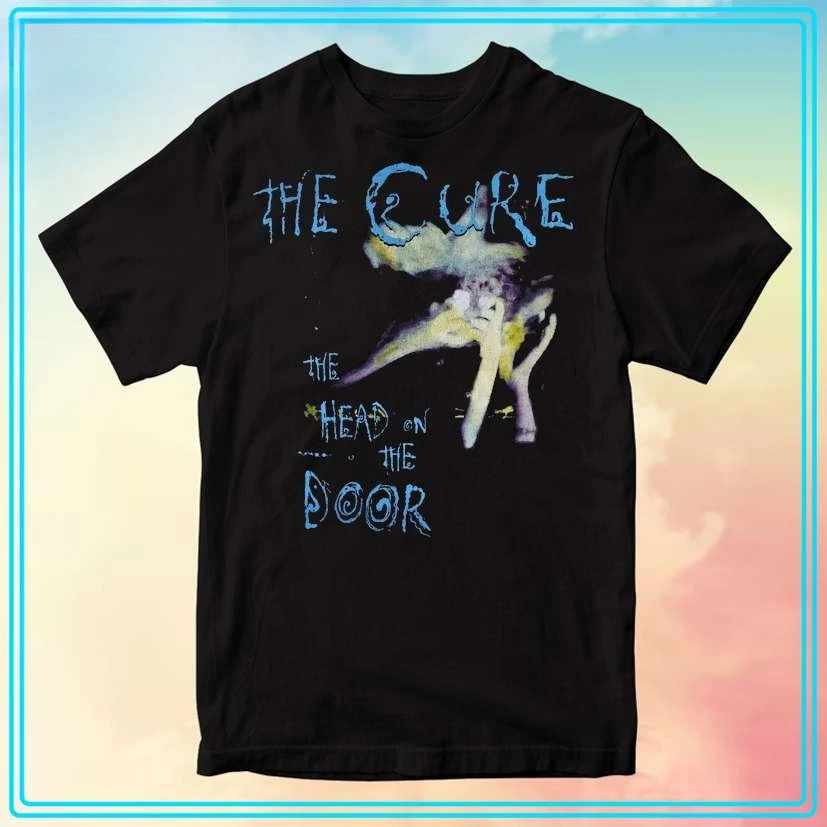 تي شيرت The Cure The Lovecats 1983 مطبوع عليه رسومات جرافيك للرجال والنساء فضفاض بأكمام قصيرة لملابس غير رسمية، ملابس فاخرة