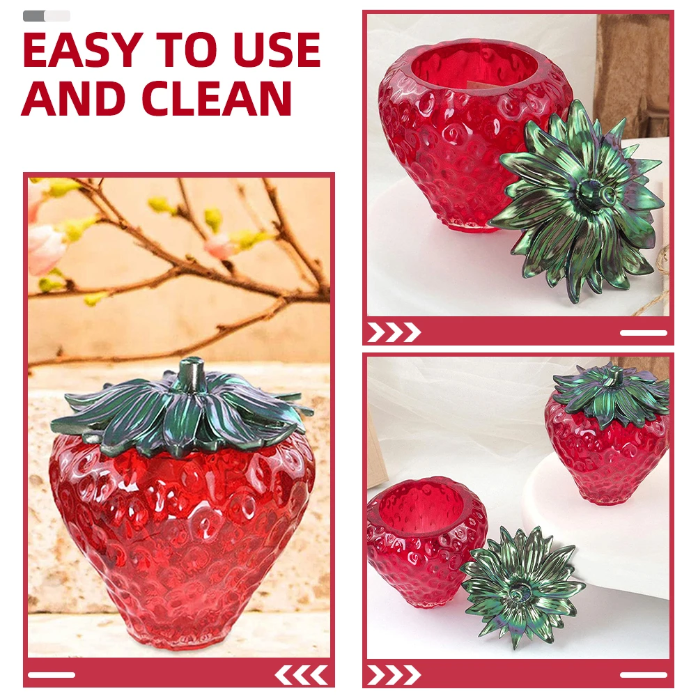 

1Set Silicone Fruit Jar Mold Soft Flexible DIY Epoxy Casting Handmade Tool for Crafting Fruit Pot Silicone Molds