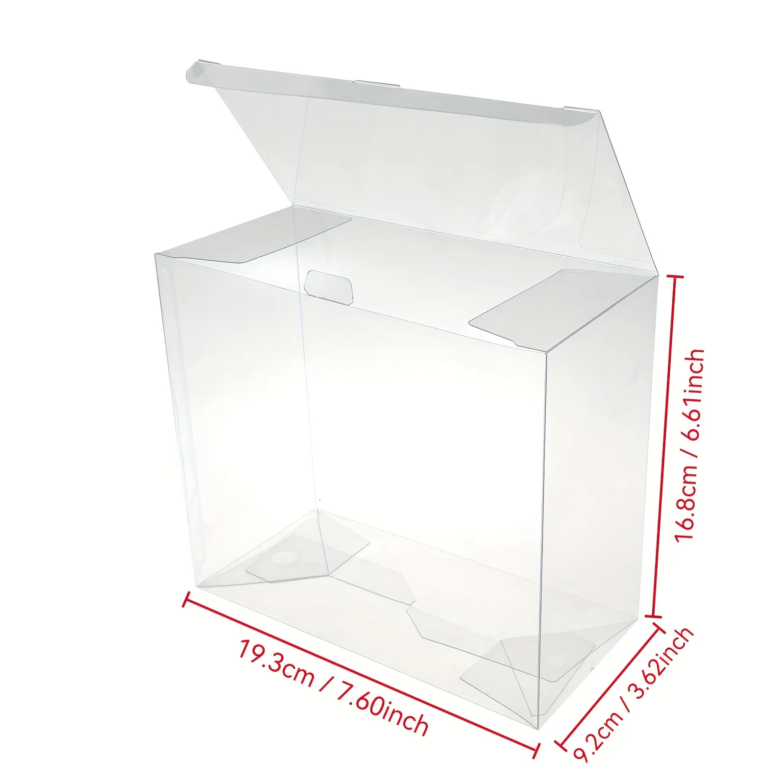 5/10 pcs ETB Plastic Protective Cases for Elite Trainer Box – 360° Clear View, Anti-Scratch, Dustproof Durable PET Card Storage