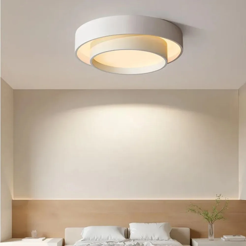 

Round Ceiling Lamp Modern Led Art Ceiling Light Studio Kitchen Bedroom Aisle Balcony Corridor White Designer Ceiling Lamp