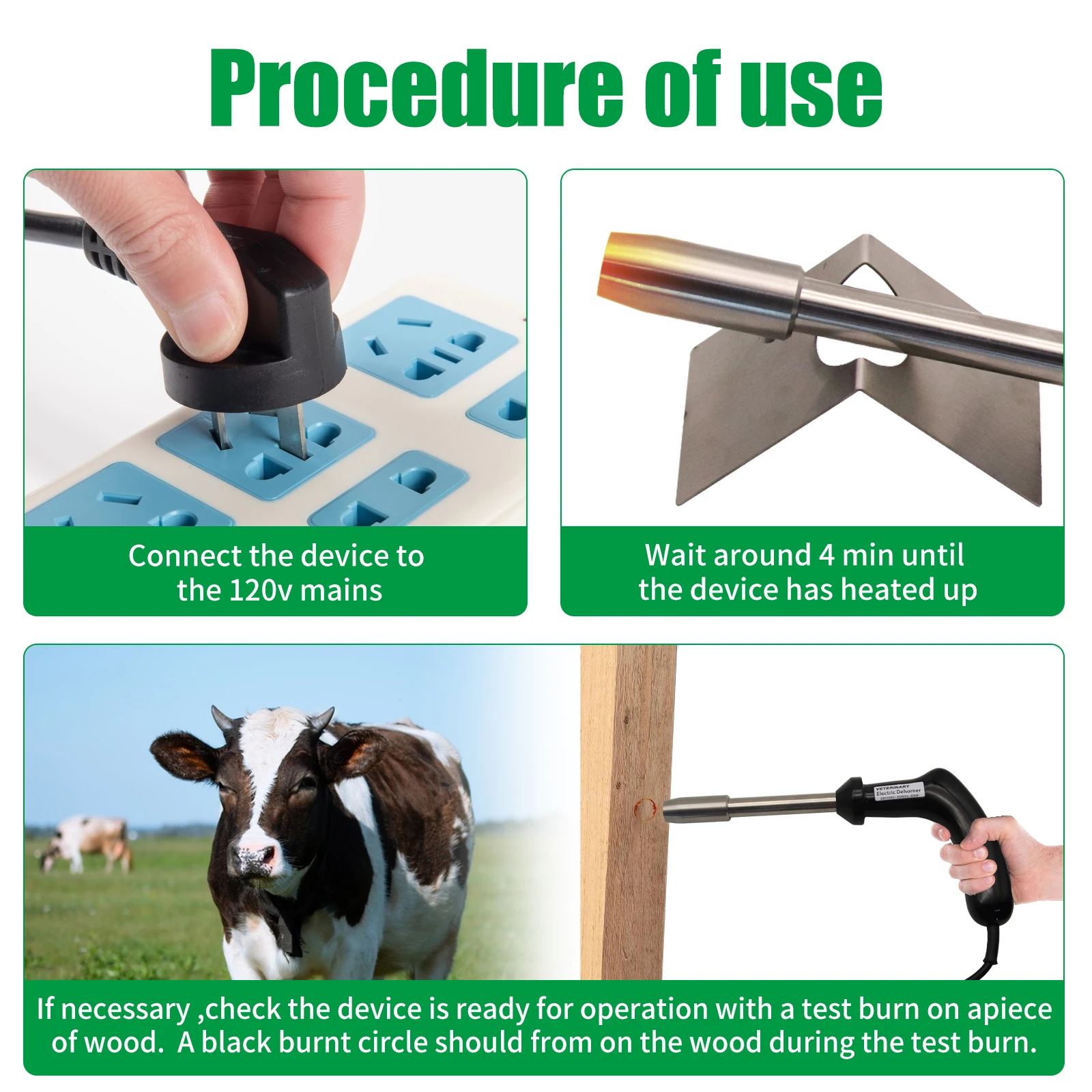 1 قطعة الماشية الكهربائية العجل Dehorner آلة الماعز القرن إزالة قطع Dehorning 110 فولت الولايات المتحدة التوصيل أداة لمعدات الماشية المزرعة