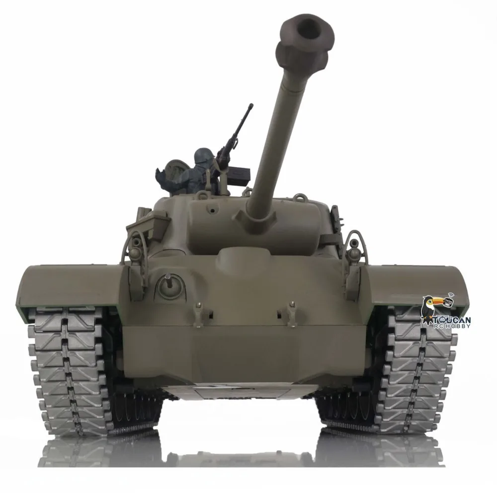 Vendita negli Stati Uniti Henglong Scala 1/16 7.0 Aggiornato M26 Pershing RTR RC Tank 3838 Tracce in metallo