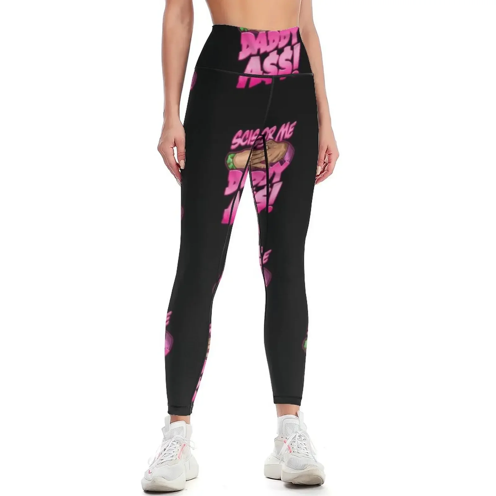 Scissor me daddy ass! , Scissor me daddy ass! Leggings workout shorts active wear legings for fitness Golf wear Womens Leggings