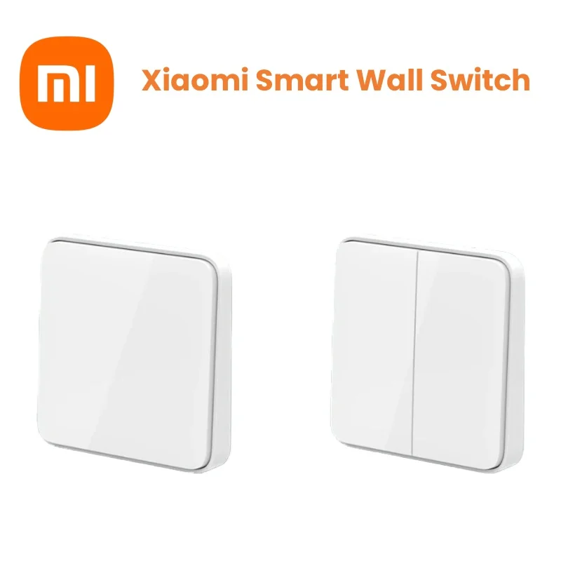 Xiaomi Mijia Smart Wall Switch Live Line Version Wifi Wall Light Switch OTA Upgrade Smart Linkage Works with Mihome App