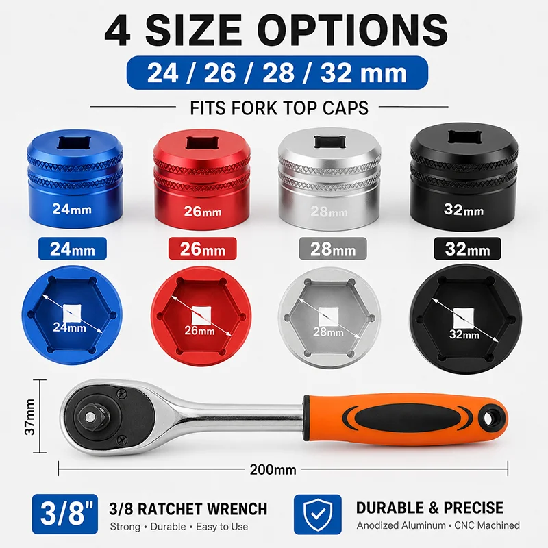 Fietsvering Vork Top Cap Steek - Wrench Set recensie en prijs