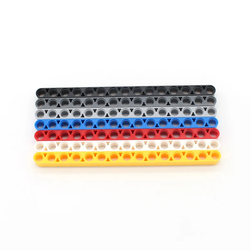 25pcs Technical 32278 Liftarm Thick 1x15 Building Blocks Modeling Brick Accessories Particles Mechanical Science