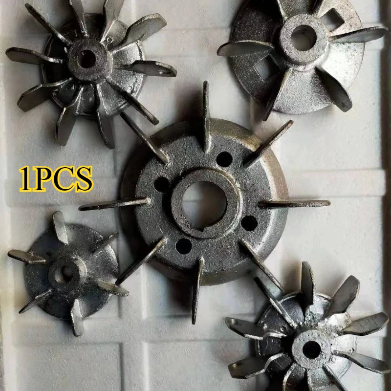 

1PC aluminum electric motor cooling fan blade for high temperature resistant three-phase single-phase motor fan accessories