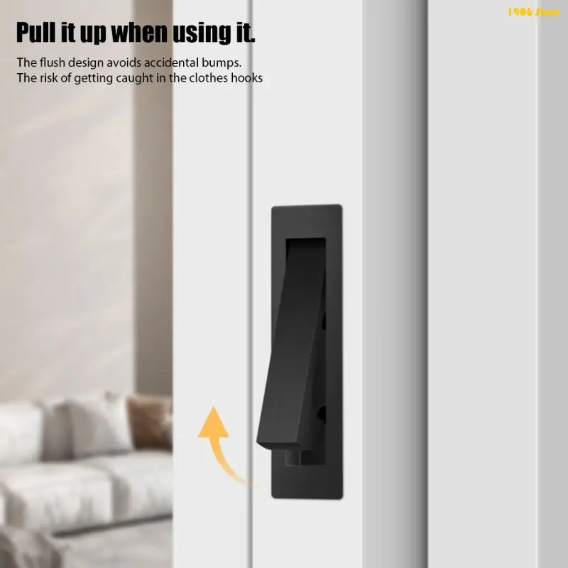 U1JB 2Pcs/Lot Understated Entry Handles strong Construction For Continuous Interior Design