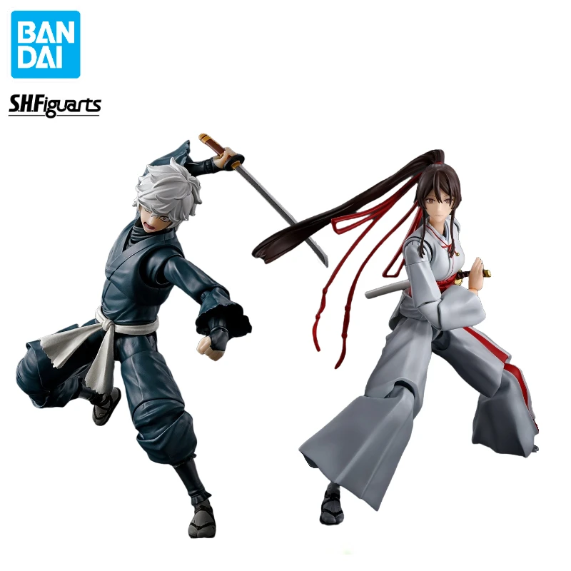 

In Stock Bandai S.H.Figuarts SHF Jigoku Raku Gabimaru Sagiri Yamada Anime Action Figures Toys Models Collection Doll Hobby