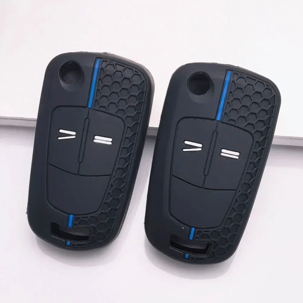 Key Fob Cover for Opel Astra Corsa Zafira Meriva Vectra Antara Tigra Vauxhall Anti-Scratch Shockproof Soft Grip Button Friendly