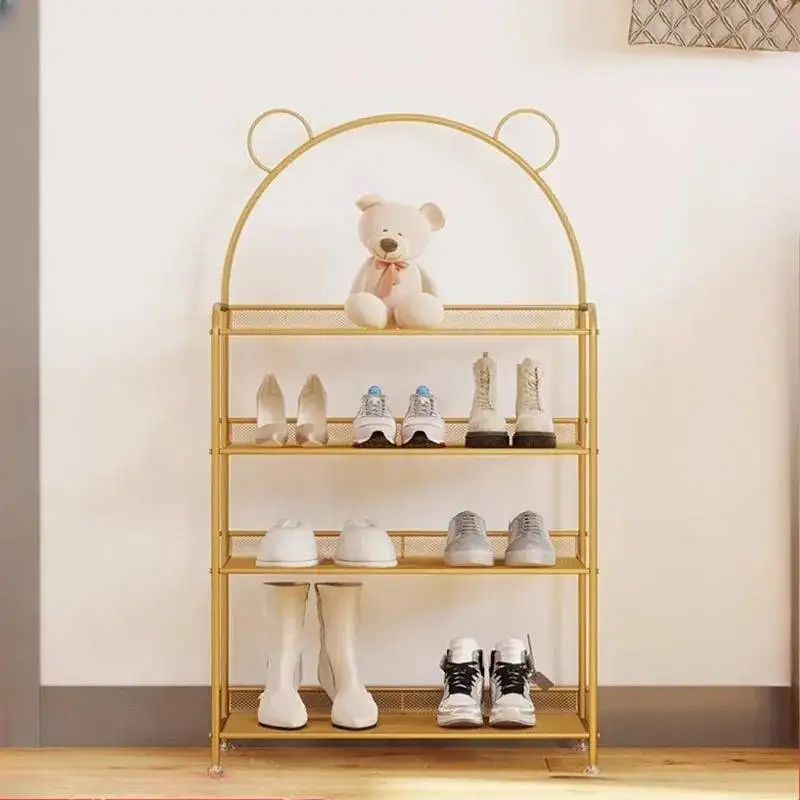 

Tall Design Shoe Cabinet Strong Beutiful Large Space Saving Metal Shoe Rack Organizer Storage Meuble A Chaussures Home Furniture
