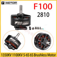 T-MOTOR F100 2810 Long Range Cinematic Motor 1350KV/1100KV 5-6S Brushless Motor for RC Multirotor X-CLASS 7inch 8inch FPV Drone