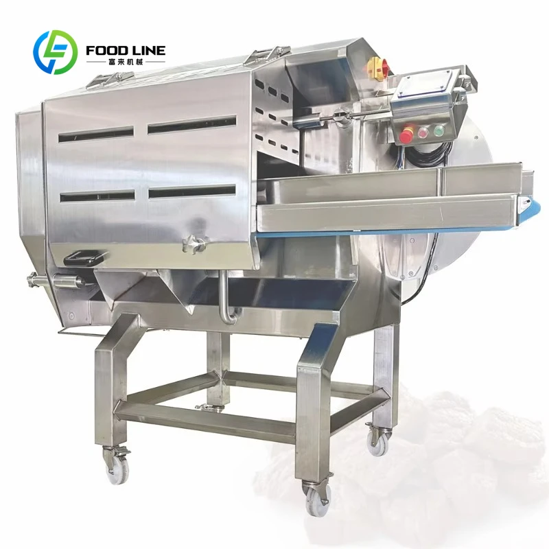 Tofu personalizado Mozzarella Camembert leche cuajada salchicha Spam cerdo almuerzo carne queso rebanador cortadora máquina cortadora en cubitos