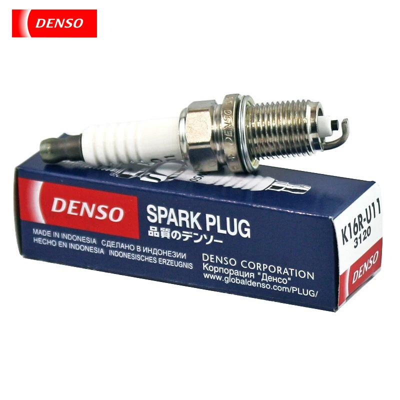 DENSO Nickel alloy spark plug k16r-u11 3120 is suitable for Toyota vetch Corolla Gillette Spark Plug oe 90919-01164