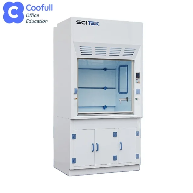 PP Fume Hood Suitable for the Experiment of Strong Acid Laboratory Fume Hood for School