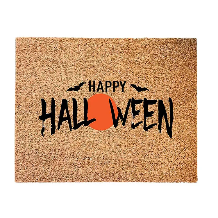 

Halloween Doormat Pumpkin Blanket, Welcome Home Front Door Decorations, Halloween Decor, Door Mat, Anti Slip Bottom, Hot Sale