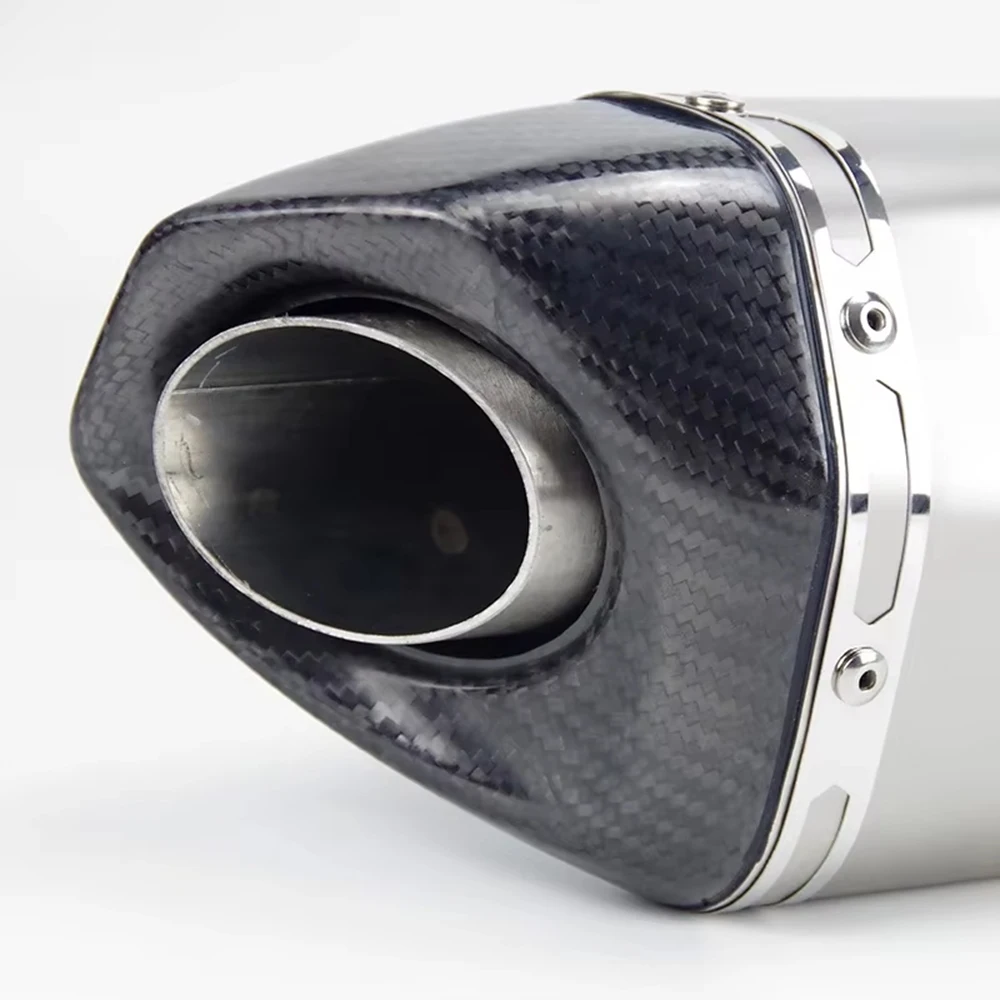 Motorcycle Exhaust Muffler Escape Systems Tube Header Front Link Pipe Slip On  For Honda X-ADV 750 X ADV750 ADV 2017 2018 - 2023 image 5