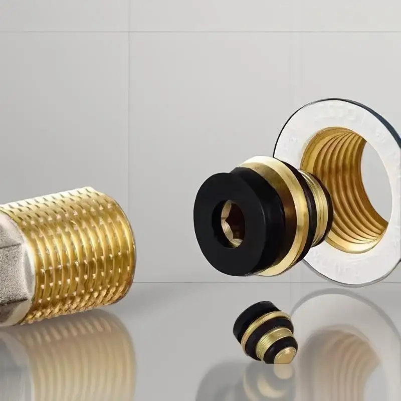 

Hot 1/2/4Pcs Durable Cold Water Faucet Silicone Gasket Quick Installation Leak Proof Sealing Ring Brass Faucet Gasket