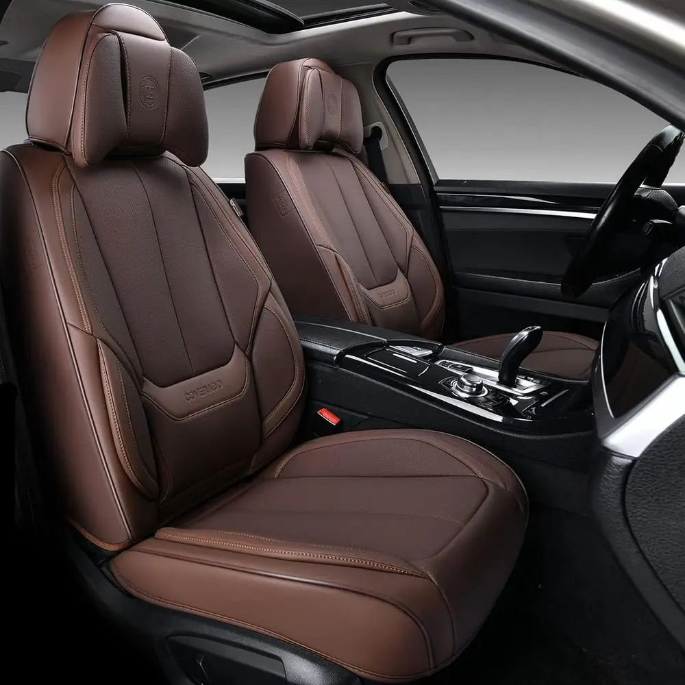 Universal Waterproof Leather Car Seat Covers and Cushions for Interior Protection