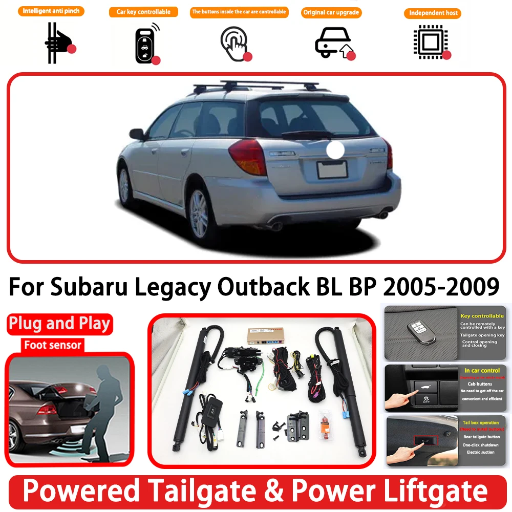 for Subaru Legacy Outback BL BP 2005-2009 OEM Plug and Play Auto Powered Tailgate Power Liftgate Rear Trunk Opener System