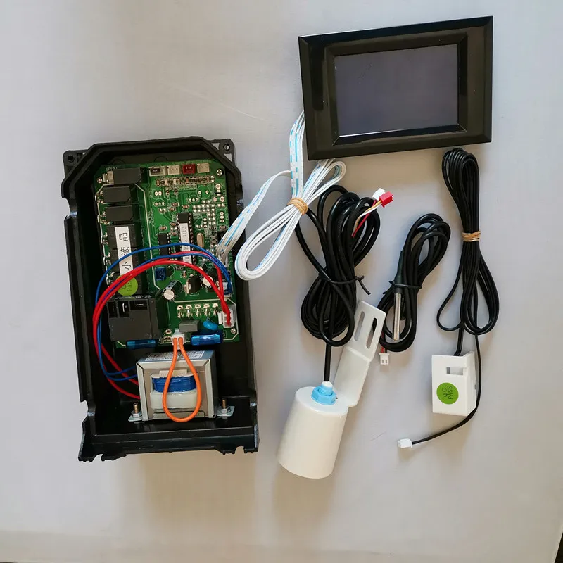 Imagem -03 - Placa de Controle Universal para Máquina de Gelo Fluindo Placa de Computador Display Lcd Ajuste