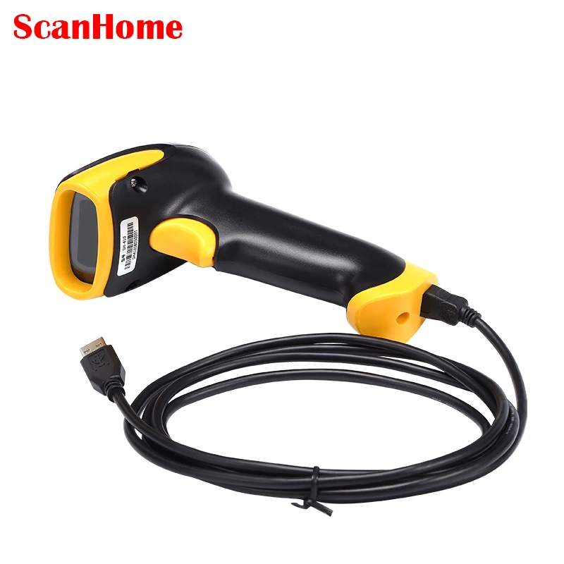 ScanHome Handheld Barcode Scanner Bar Code Reader 1D/2D QR codePDF417 USB RS232TTLserial Code Scanning Machine SH-410