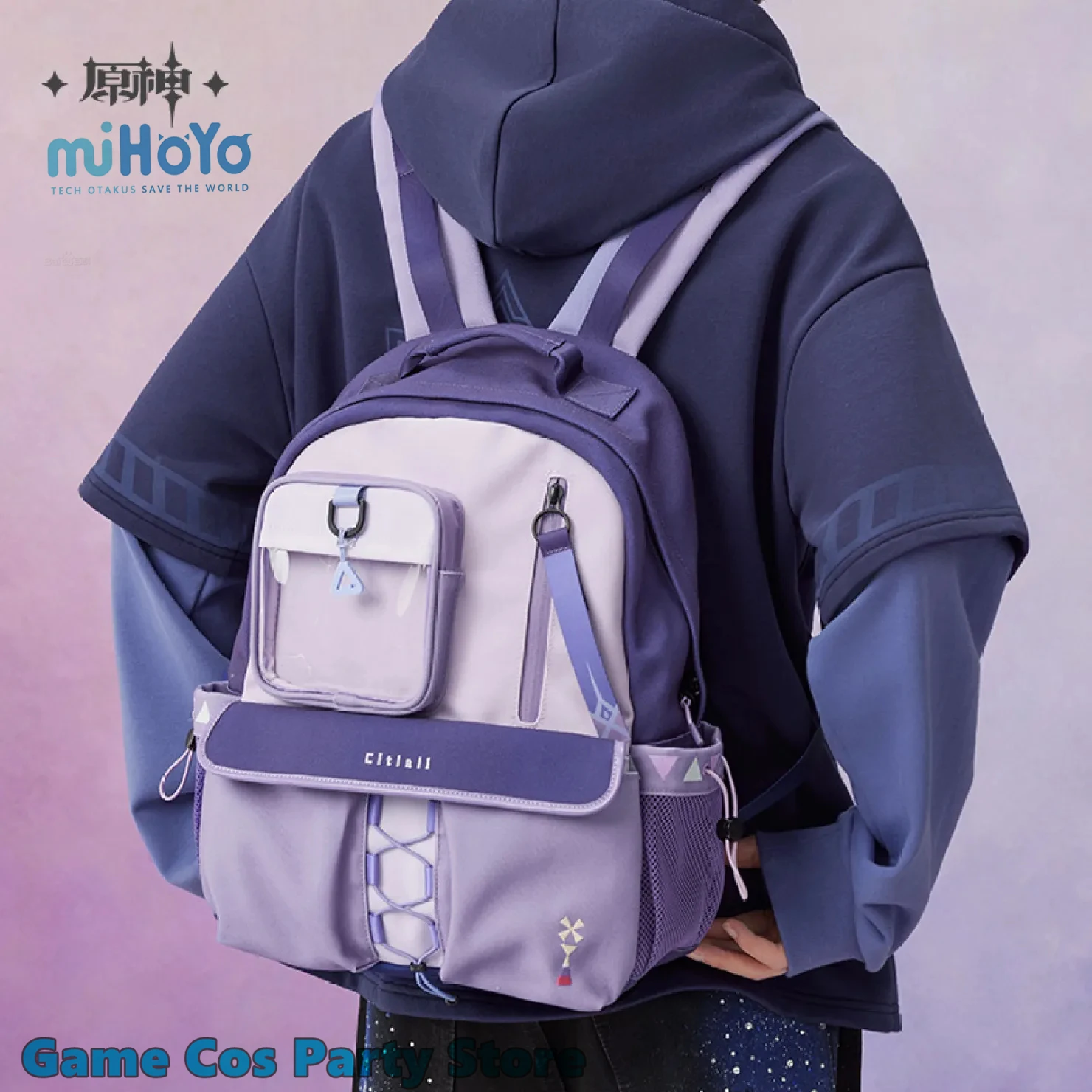 

Оригинальный спортивный рюкзак для косплея Citlali из игры Genshin Impact, дорожная сумка для активного отдыха, акриловый кулон в стиле аниме, оригинальный подарок на Рождество от miHoYo