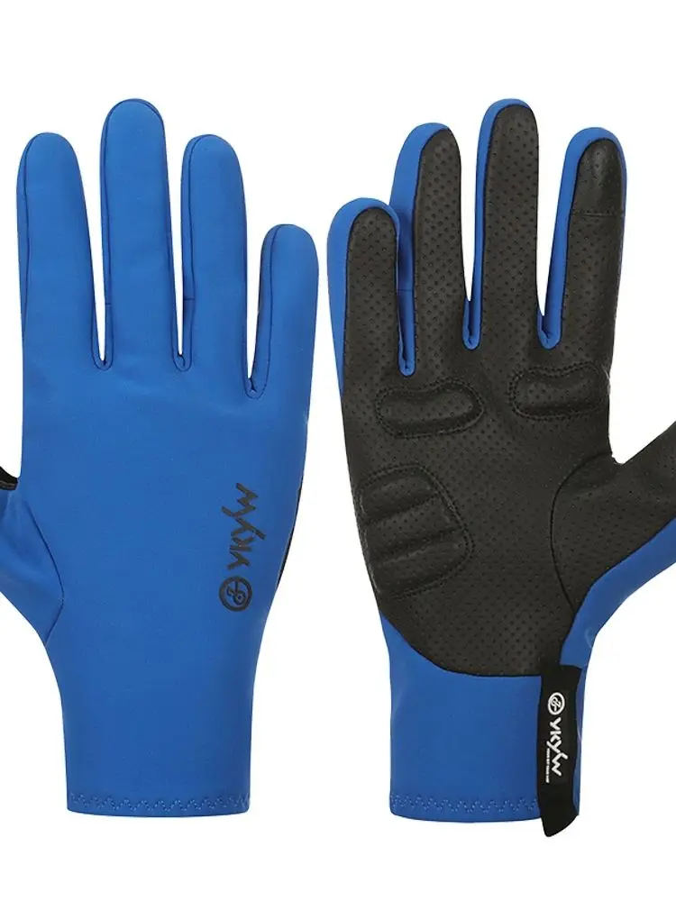 AliExpress YKYWBIKE YKYW Men's Women's Touch Screen Cycling Gloves Full Finger Universal Winter Warmth Shock-absorbing Anti Slip MTB Road Bike Glove