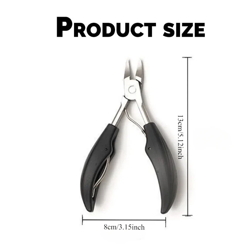 مسمار كليبرز نام أظافر تصحيح الأرجل كماشة إهاب القواطع قطع بارونيشيا باديكير مانيكير اليد أداة العناية بالقدم