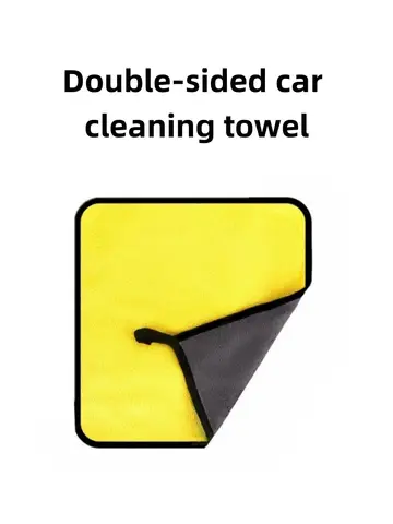 1/2/6pcs Microfiber Cleaning Towel Car Cleaning Cloths Professional Detailing Car Drying Microfiber Towel Wash Towel Accessories