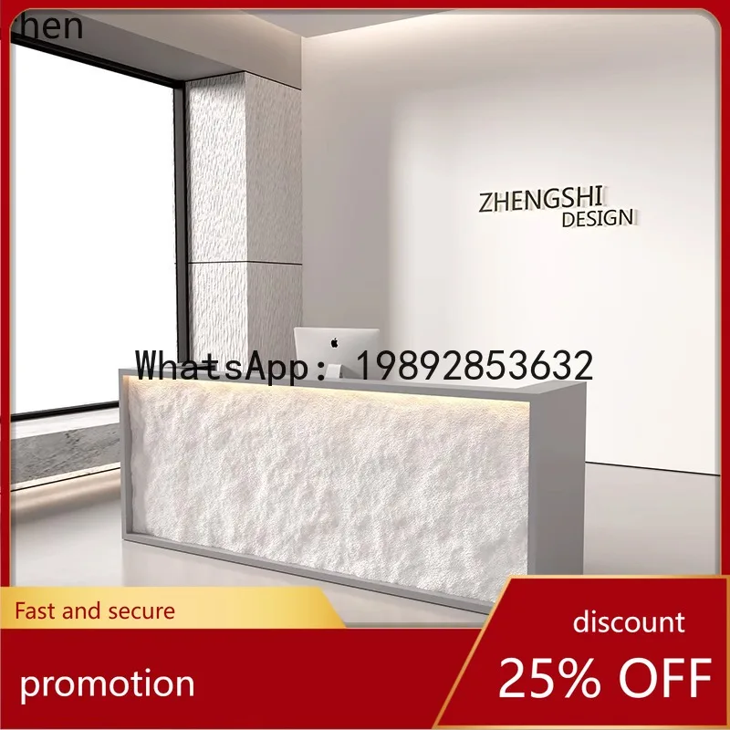 

YFY Shop Bar Beauty Salon Front Desk Simple Modern Clothing Store Barber Shop Cashier Counter