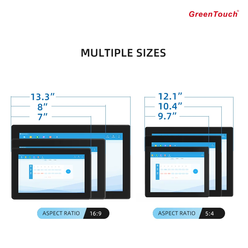 Computer touch screen da 13,3 pollici Processore Intel Core Disco rigido SSD Sistema operativo Win Nuovo pannello LED LCD IPS Android utilizzato