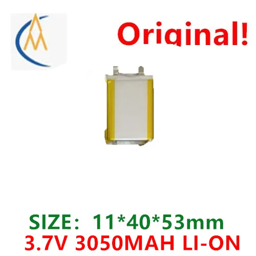 3050MAH polymer battery 114053 beauty device smart watch shaver sound pickup beauty eye recording 3.7V battery cell