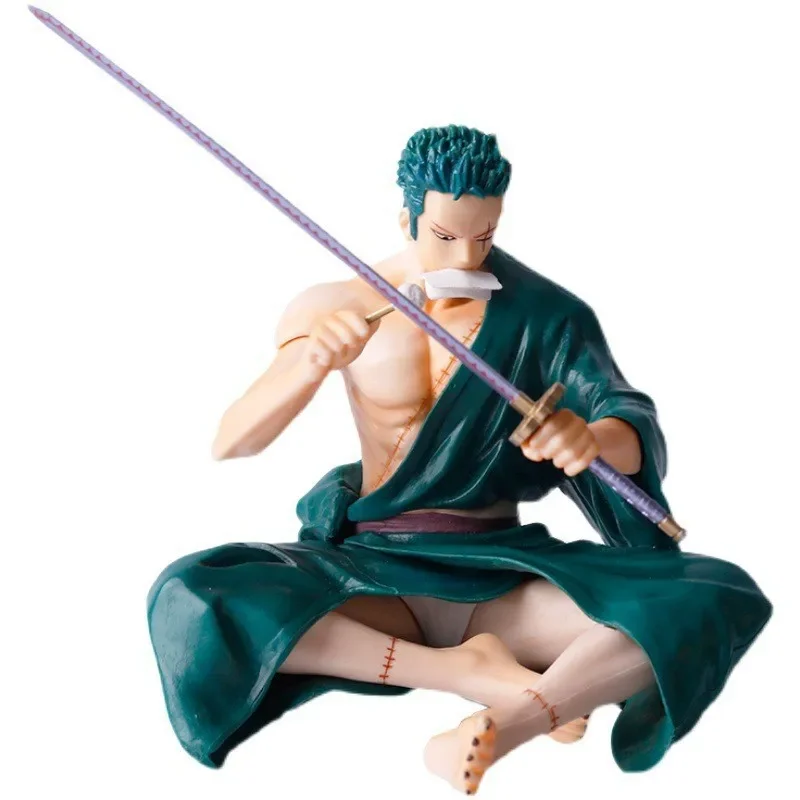 ONE PIECE Zoro Monkey D Rufy Chopper Action Figures Auto Interni Ornamenti Accessori Auto Desktop Decor Artigianato Giocattoli Del Fumetto