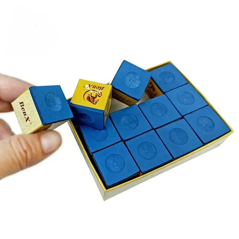 

Premium Billiard Chalk 8A Quality 12pcs/box For pool table snooker cue stick