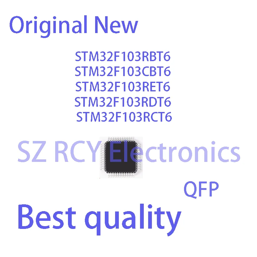 (2 PCS)NEW STM32F103RBT6 STM32F103RET6 STM32F103RDT6 STM32F103RCT6 QFP MCU IC Chip electronic