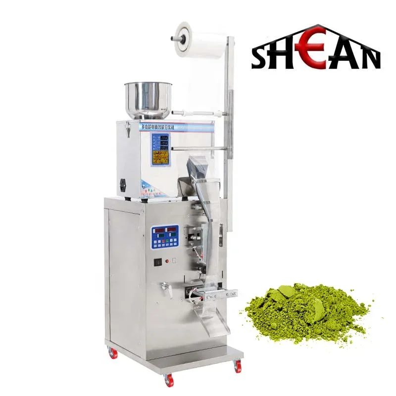 Full Automatic 1kg 5kg 10kg Spices Sugar Salt Flour Detergent Powder Filling Packing Machine