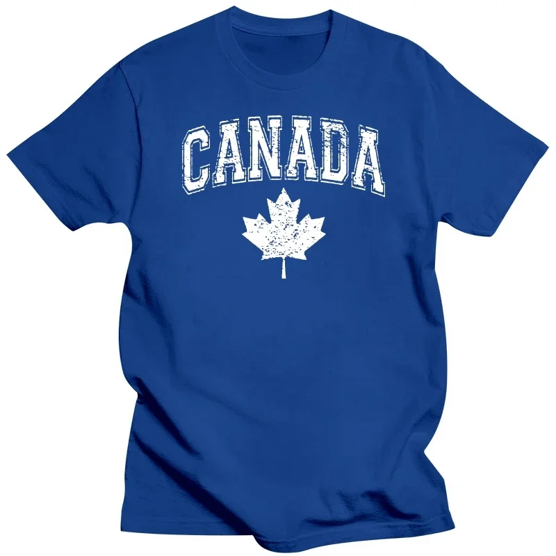 Graphic Cotton Streetwear Short Sleeve Birthday Gifts Summer Style T-shirt Mens Clothing Funny Canada Team Sports Flag T Shirts