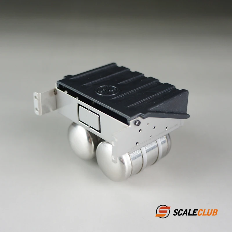 Scaleclub Truck 1/14 mejora de metal caja de batería simulada tanque de gas